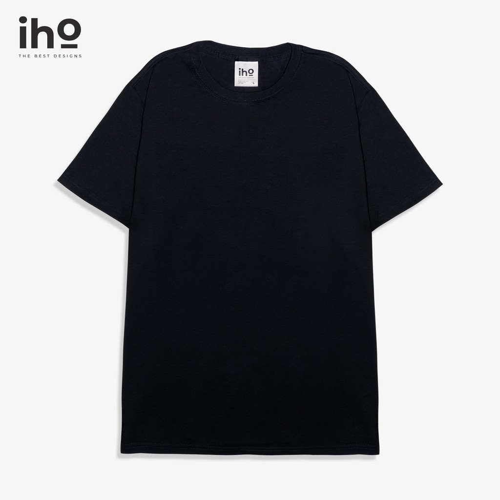 Áo thun unisex IHO Basic Tee phông trơn nam nữ oversize ihostudio