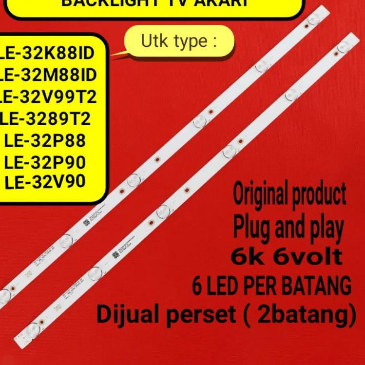 Kết thúc trực tiếp. Đèn LED chiếu sáng 32 inch LE-389T2 LE32V99T2 LE32V90 LE32P88 LE 3289T2 LD R