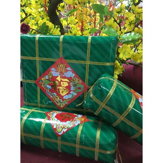 [ HCM ] - TẾT - BỘ BÁNH CHƯNG BÁNH TÉT BẰNG MÚT XỐP TRANG TRÍ TẾT - 4 TẤC ( 40cm )
