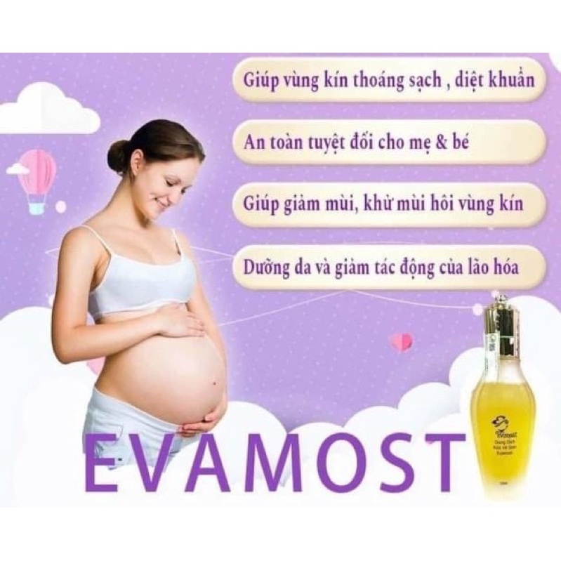 1 Chai Rửa Dung dịch Vệ sinh Phụ nữ Evamost