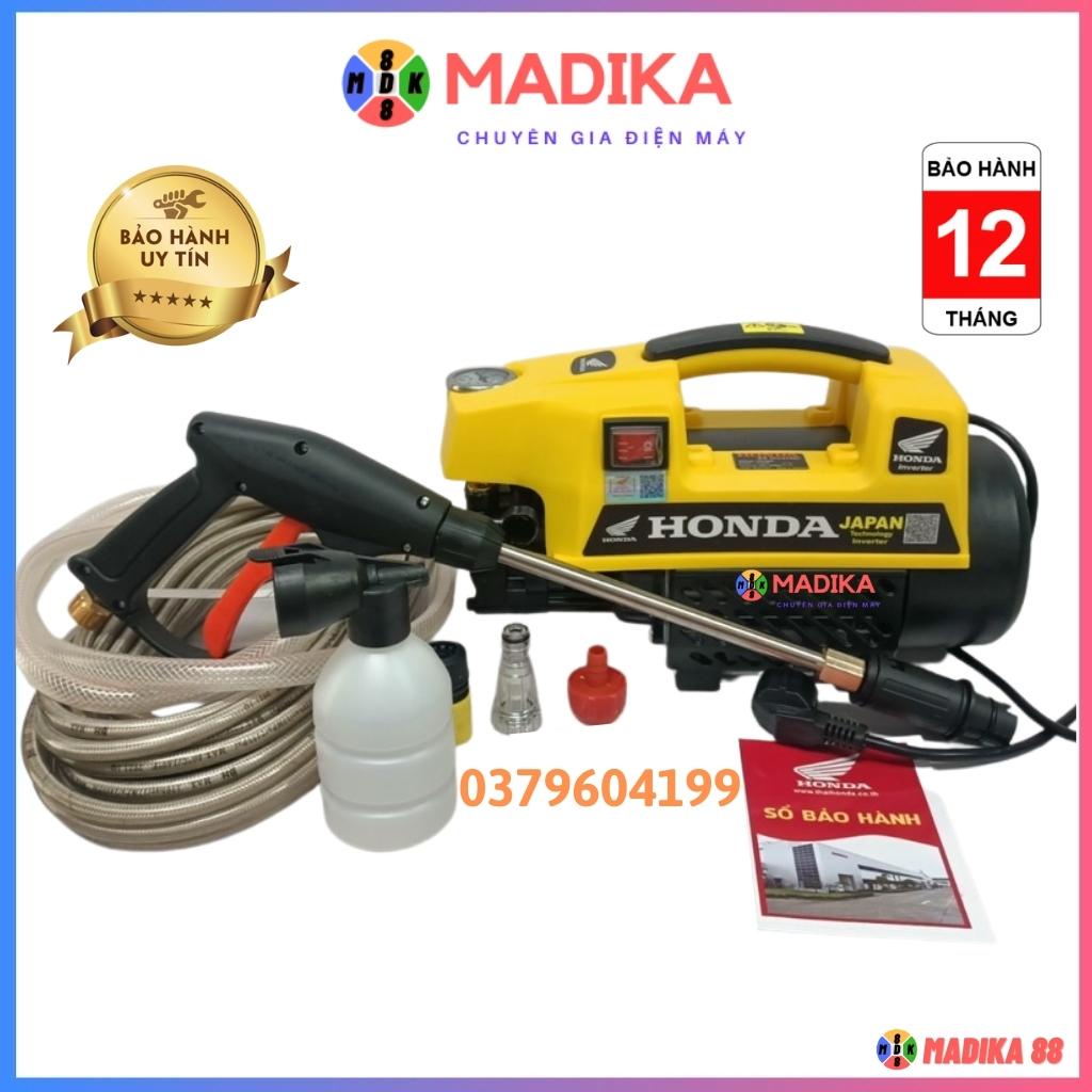 Máy rửa xe HONDA S6, máy xịt rửa áp lực giá rẻ 3500W, xịt rửa điều hòa, phun tưới cây cảnh, dây đồng (BH 12 tháng)
