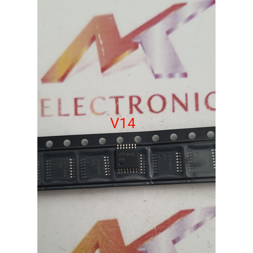 74VHC14MTC 74VHC14 IC logic V14 Chính hãng mới 100% ký hiệu trên thân V14 (con)