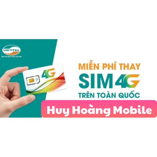 SIM TRẮNG ĐỂ ĐỔI LÊN 4G MIỄN PHÍ 6 THÁNG DATA CHO SIM VIETTEL 3G ĐANG DÙNG TẶNG THẺ 40K NẠP VÀO TÀI KHOẢN