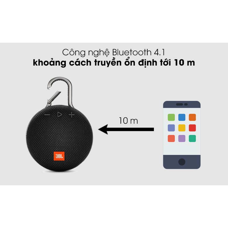 [Mã ELHACE giảm 4% đơn 300K] Loa Bluetooth JBL Clip 3 ( Like New )