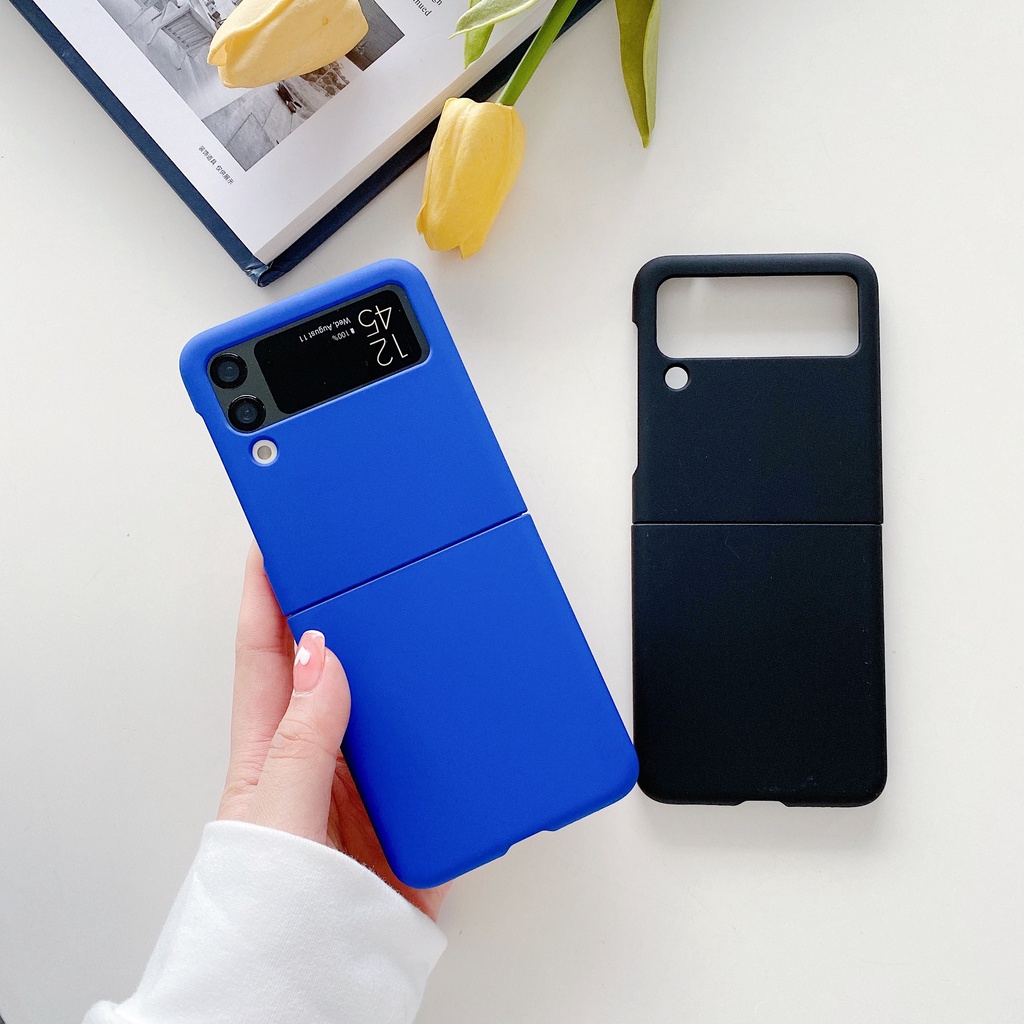 Ốp Điện Thoại PC Siêu Mỏng Chống Sốc Cho Samsung Z Flip4 3 Samsung Galaxy Z Flip 4 5G Z Flip3 5G