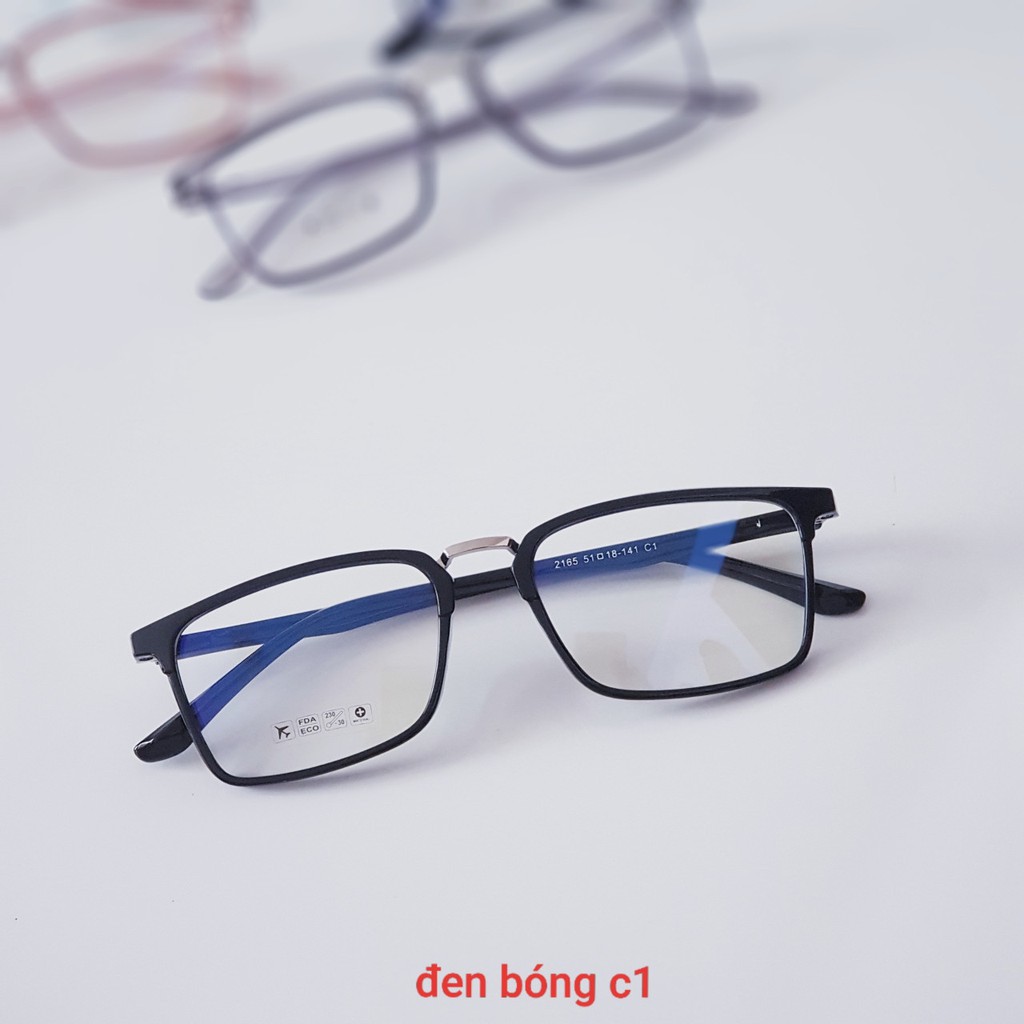 {Rẻ - Mua Ngay} MẮT KÍNH GỌNG DẺO HÀN QUỐC TR90 2165 HOTGIRL AH186 {Hàng Xịn}