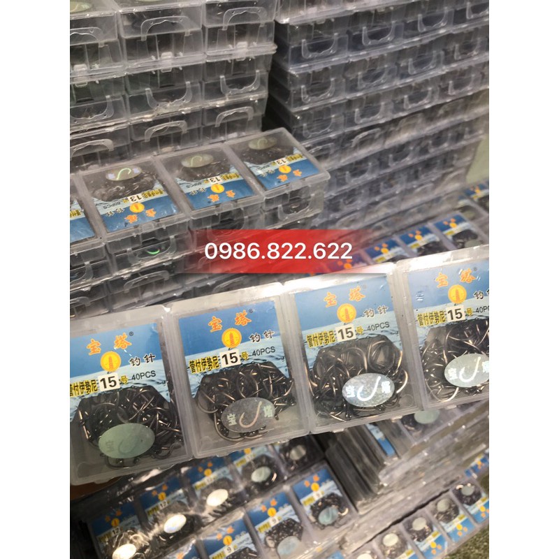 [Giá rẻ] Lưỡi câu Tháp Xanh. Lưỡi câu hộp tháp xanh. Lưỡi câu cá. Lưỡi câu cá tra. Lưỡi câu cá lớn