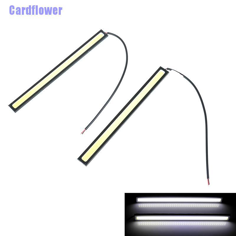 Bộ 2 Đèn Led Cob 12v Siêu Sáng Chống Thấm Nước Dành Cho Xe Hơi