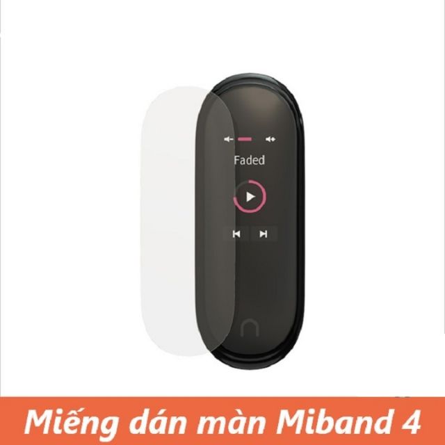 Miếng dán mi band 4 dán màn hình miband 4