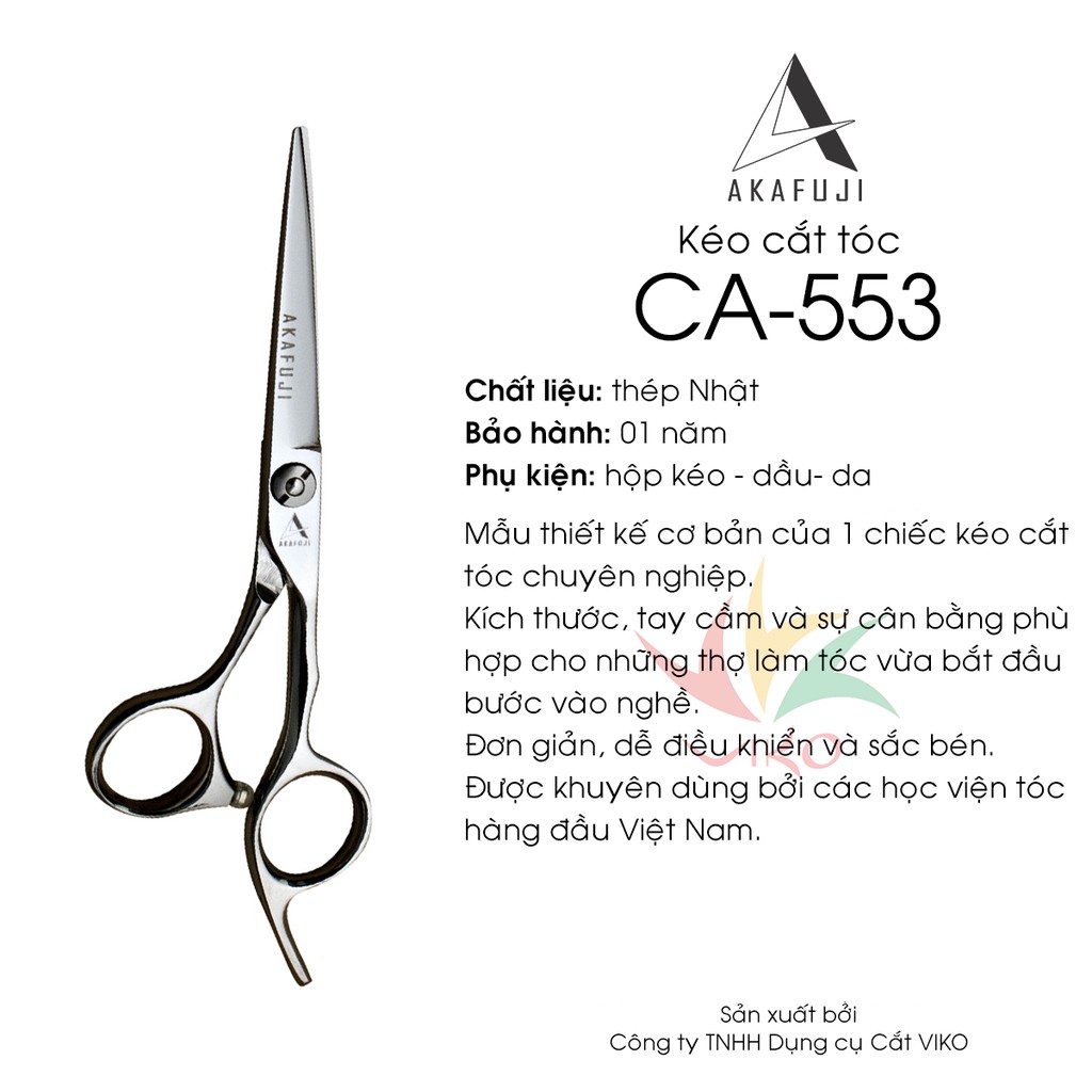 Kéo cắt tóc VIKO CA-553 (size 5.5inches)