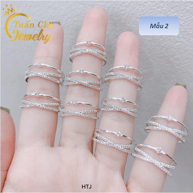 𝑵𝒉𝒂̂̃𝒏 𝒏𝒖̛̃ Bạc  Ta Kiểu Dáng Nhẹ Nhàng, Tinh Tế, Mẫu Đẹp Nhất