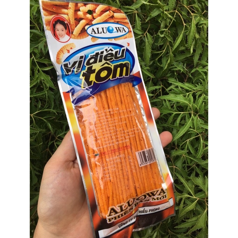 Tăm cay đỏ vị điều tôm MỘT gói (LẺ)