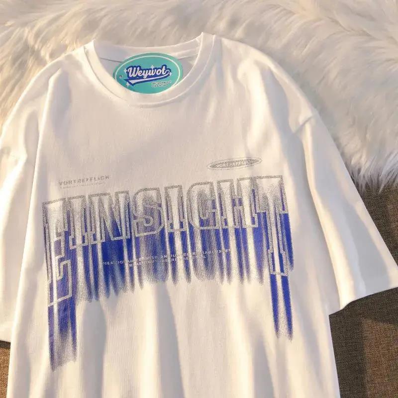 NRVP Áo Thun 100% Cotton Dáng Rộng Thời Trang Hàn Quốc Cho Nữ