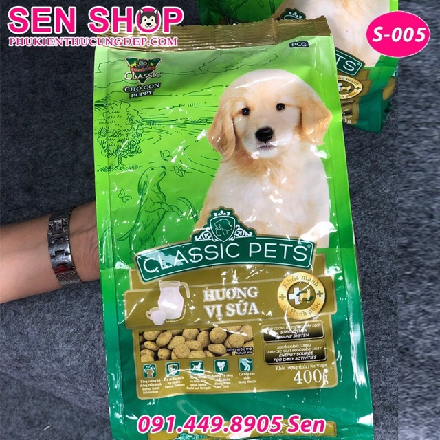 THỨC ĂN CHO CHÓ CON DẠNG HẠT - CLASSIC PETS