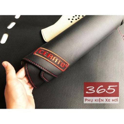 Thảm taplo da Carbon Kia Cerato 2019-2020