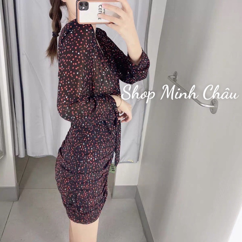 Váy voan hình trái tim Zarraa dư sịn, cắt tag