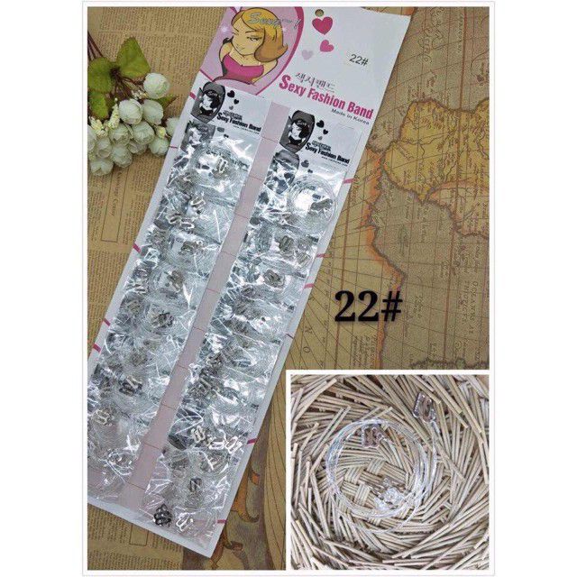 Dây áo lót trong suốt sợi phở, dây áo không màu Hàn Tuyết's House