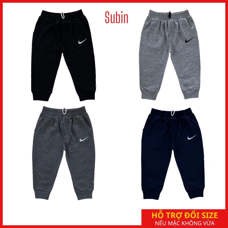 Quần thun dài da cá bé trai 10-30 kg (Q NIK003)