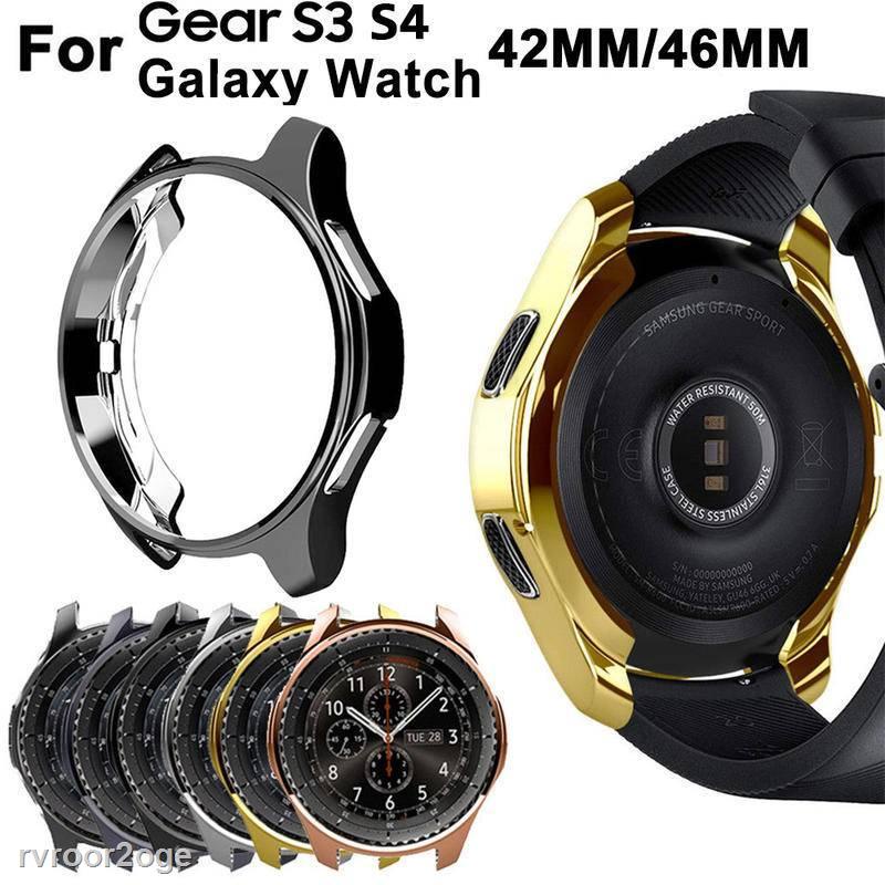 Giá Rẻ Ốp bảo vệ viền đồng hồ Samsung Galaxy Watch 4 3 40mm 44mm 41mm 45mm bằng TPU mềm mạ điện 2 40MM