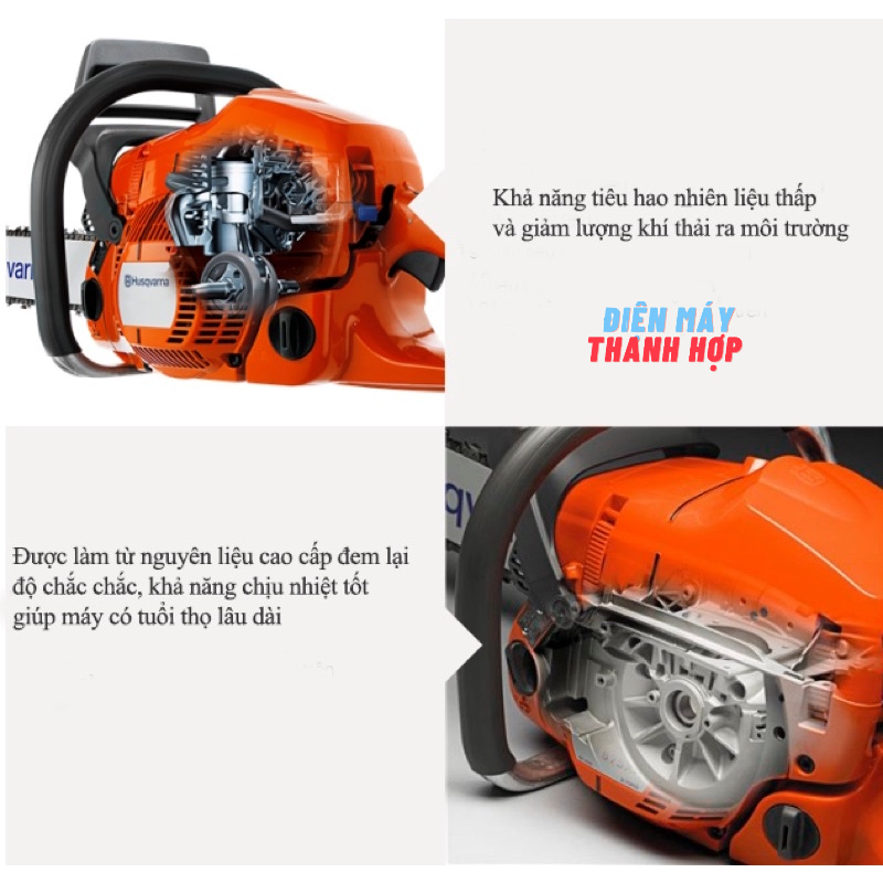 Máy Cưa Xích 2 Thì Husqvarna 365 Thụy Điển