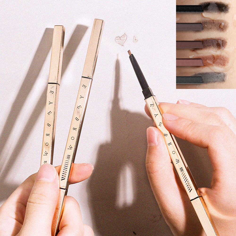 [Hàng mới về] Bút kẻ lông mày XIXI trang điểm tự nhiên hai đầu lâu trôi chống thấm nước MXBEAUTY | BigBuy360 - bigbuy360.vn