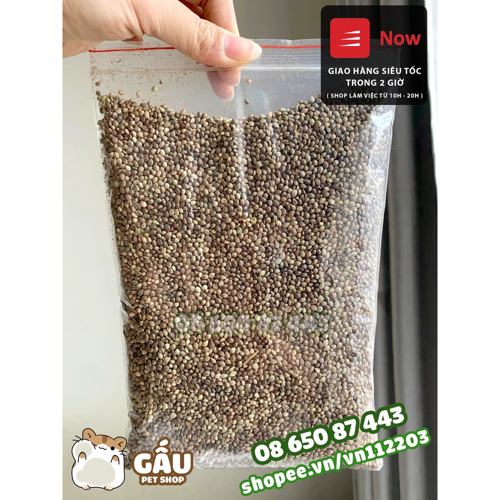 Hạt láng tròn cho Hamster / Chim Cảnh / ... 500gr