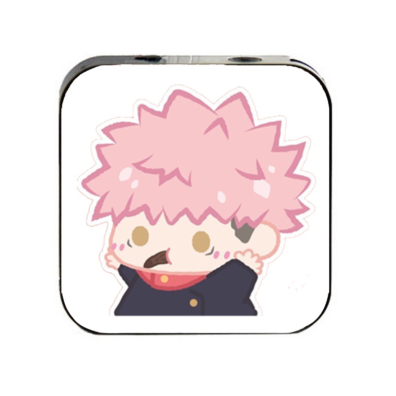 Máy nghe nhạc mp3 JUJUTSU KAISEN VER TẬP THỂ DỤC cầm tay mini tặng tai nghe dây cắm có mic &amp; dây sạc game anime chibi