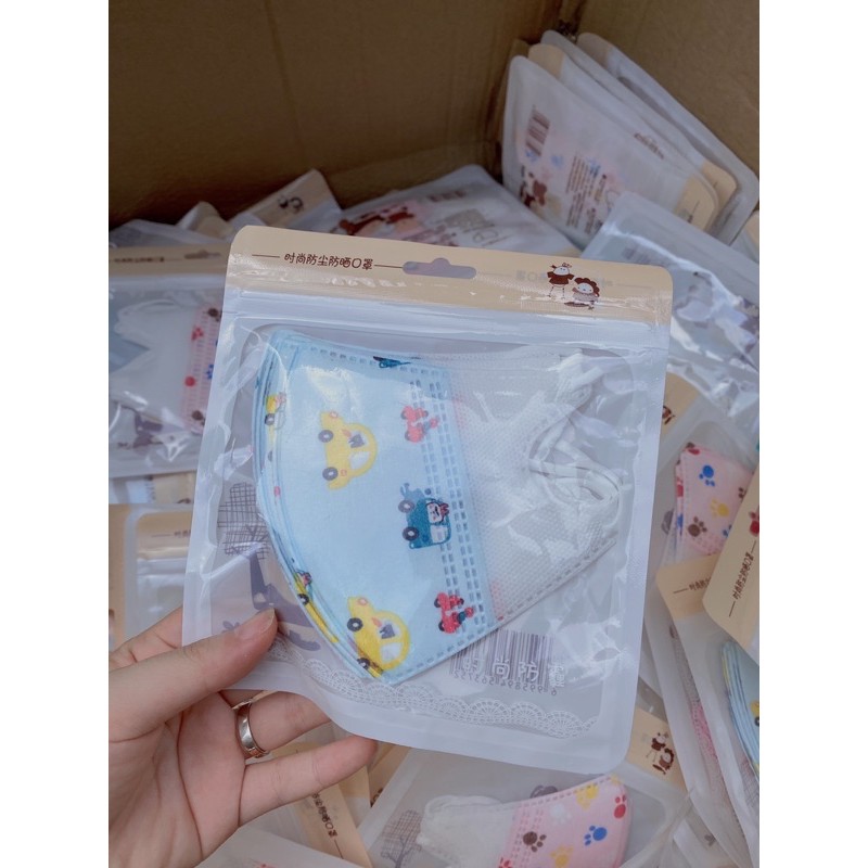 Set 10 KHẨU TRANG 3D CUTE CHO BÉ TỪ 3 THÁNG ĐẾN 10 TUỔI, DÀNH CHO TRẺ EM | BigBuy360 - bigbuy360.vn