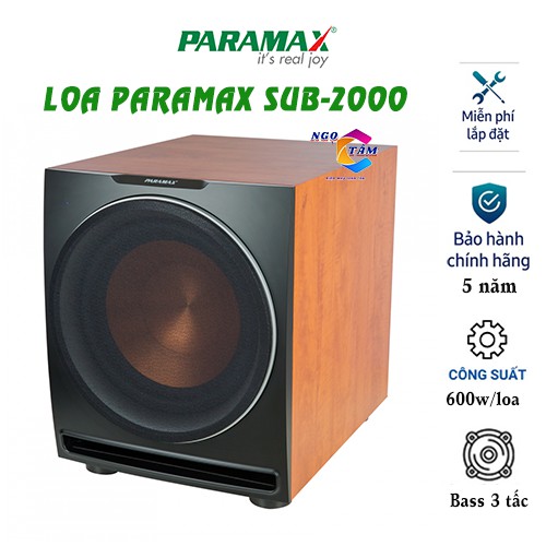 Loa siêu trầm Paramax Sub-2000 New Hàng Chính Hãng