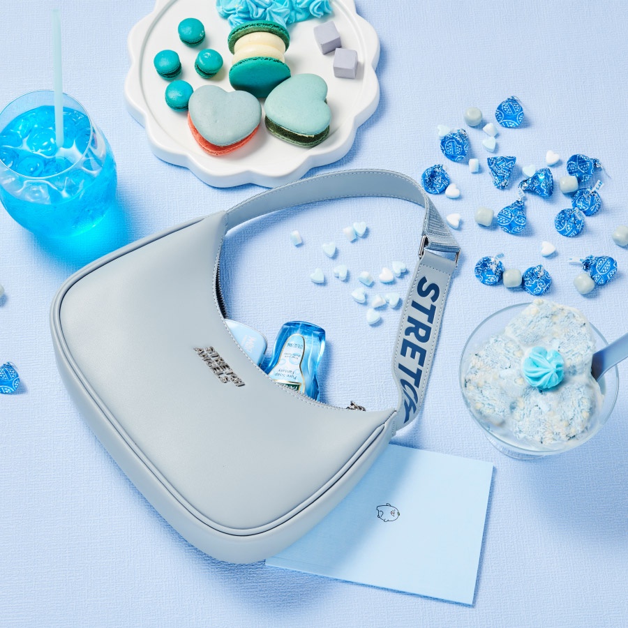 Túi đeo vai kẹp nách Stretch Angels chính hãng 24cm chất Poly | SWBG01414