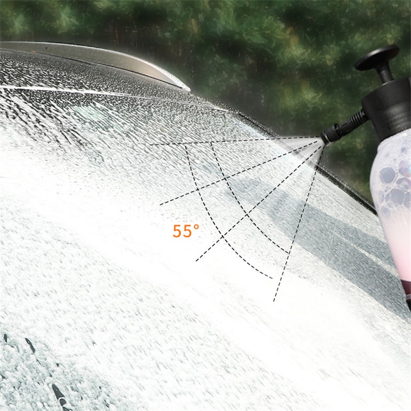 Bình Xịt Bọt Xà Phòng Rửa Xe Hơi Trong Suốt