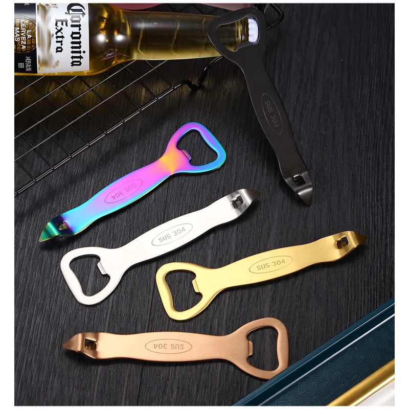 Dụng cụ mở nắp chai đa năng bằng thép không gỉ 304