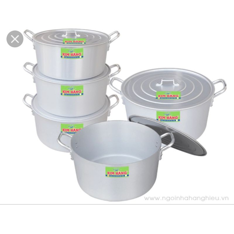bộ nồi nhôm KIM HẰNG 5 cái