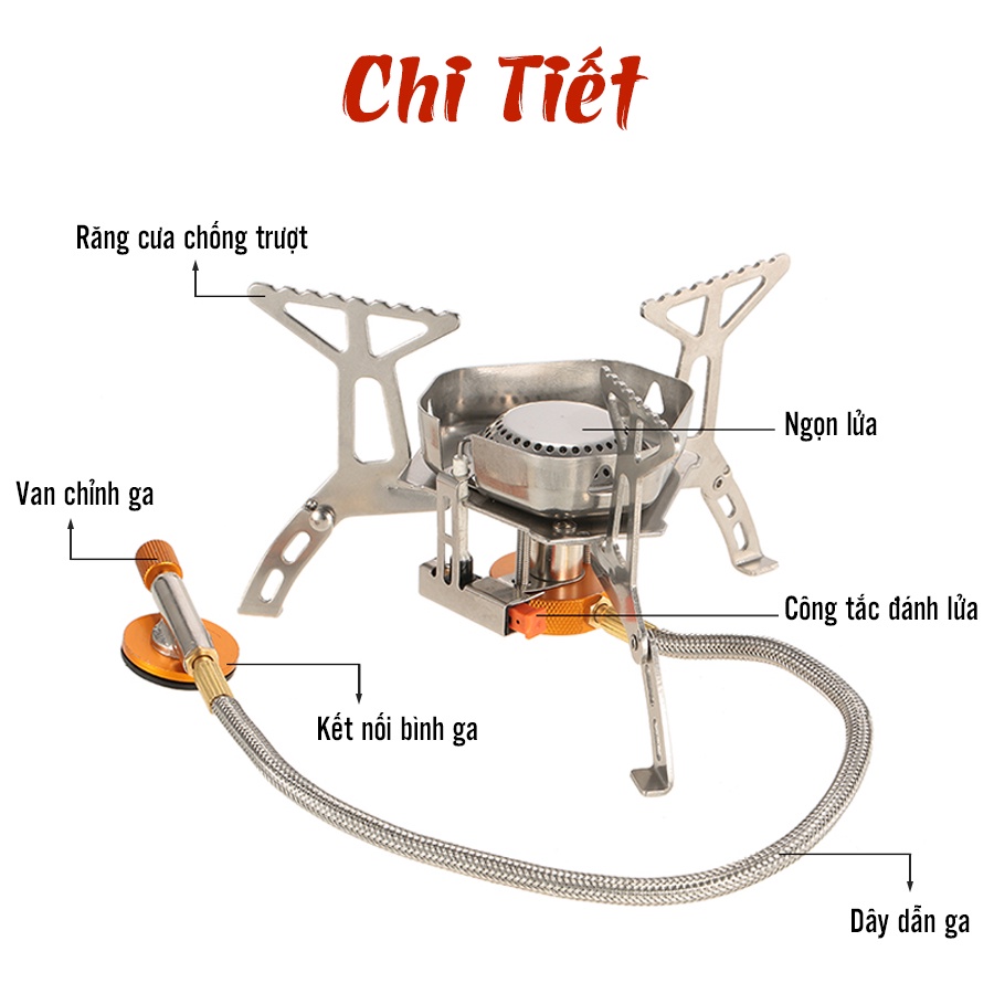 Bếp Gas Mini Du Lịch Dã Ngoại