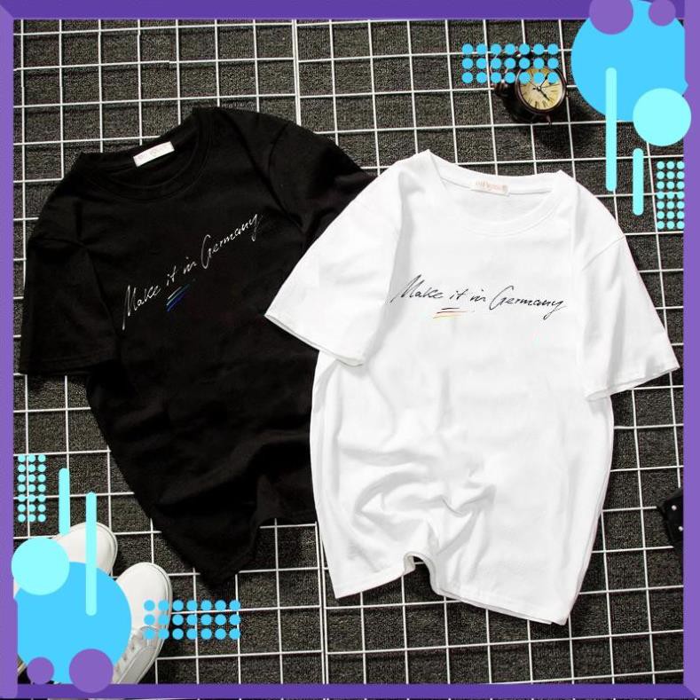 Freeship-HÈ Áo thun unisex maki it germany form rộng vải dày mịn 2019T972 3