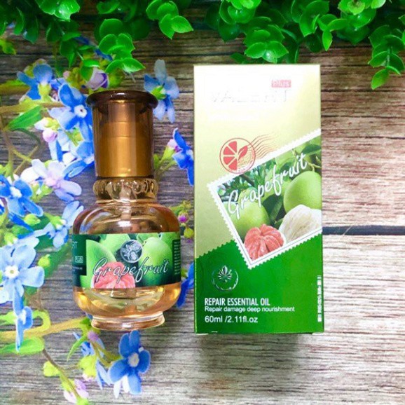 [ Hàng Chuẩn] Tinh Dầu Dưỡng Tóc Bưởi Grapefruit - Kích Thích Mọc Tóc, Thành Phần Thiên Nhiên 60ML