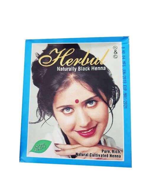 Hộp 6 gói Bột Thuốc Nhuộm Tóc thảo dược Henna Herbul | BigBuy360 - bigbuy360.vn