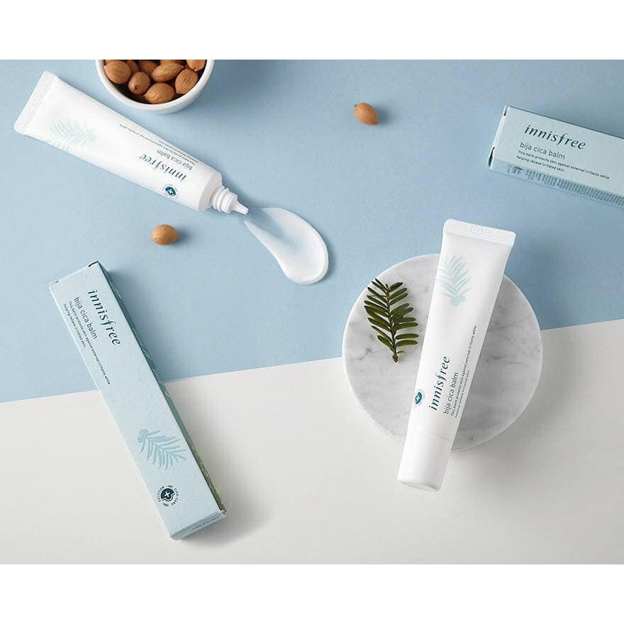 Kem Phục Hồi Da Sau Mụn Innisfree Bija Cica Balm