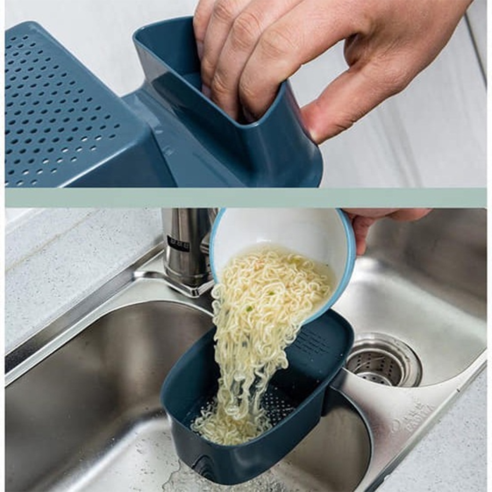 Khay Nhựa Lọc Rác J99 Rửa Hoa Quả Dùng Cho Nhà Bếp, Khay Đựng Thức Ăn Thừa Ráo Nước Mẫu Mới