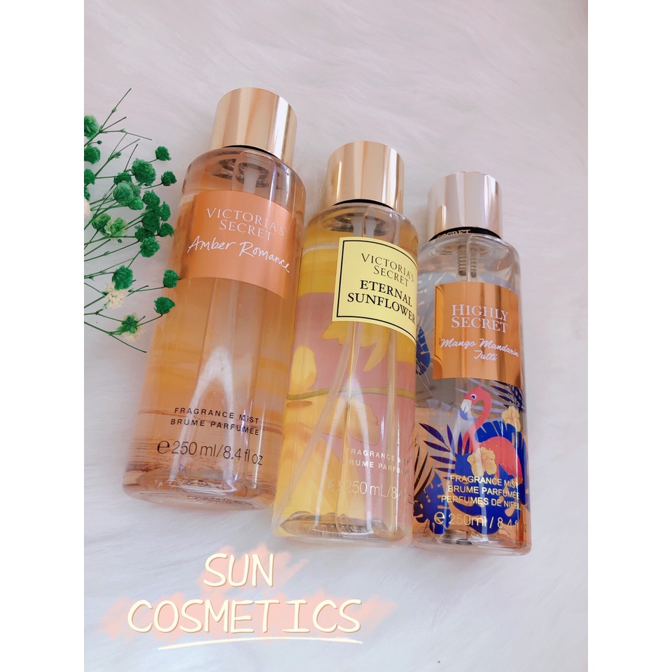Xịt Thơm Nước Hoa Toàn Thân Victoria’s Secret Holiday Shimmer Fragrance Mist (250ml)