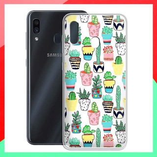 Ốp lưng hàng loại tốt cho điện thoại Samsung Galaxy A30 - 01083 Silicone Dẻo