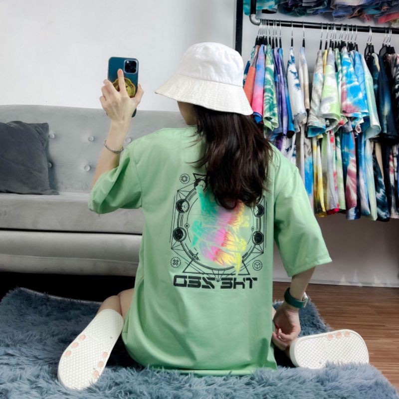 áo thun form rộng, áo thun unisex p005 ( chọn live 729 )