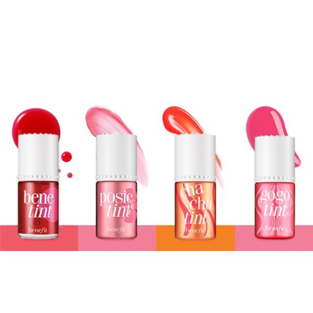 Benefit - Son Môi, Má Love Tint Cheek & Lip Stain Gogotint Chachatint Lovetint  6mL | BigBuy360 - bigbuy360.vn