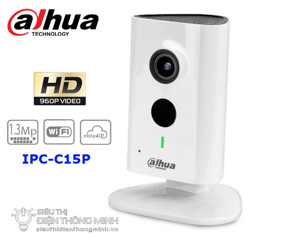 Camera Wifi IP Không Dây Dahua IPC-C15P ( 1.3MP), hàng chính hãng