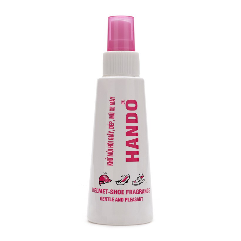 Chai Xịt Khử Mùi Đa Năng Giày Dép, Mũ Bảo Hiểm Hando 120ml