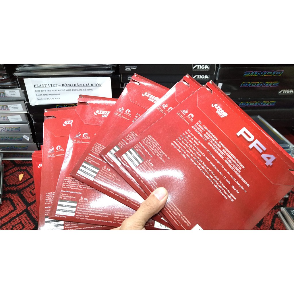MẶT VỢT BÓNG BÀN DHS PF4