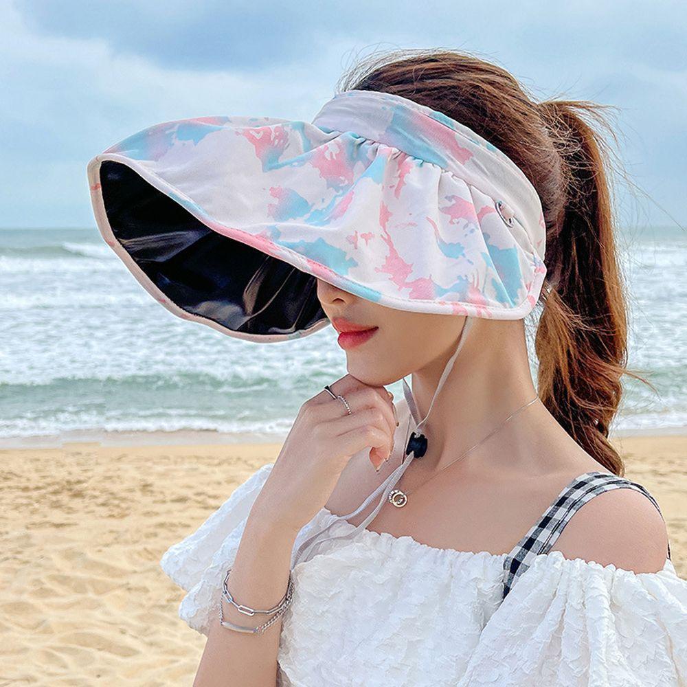 Mũ Lưỡi Trai Nửa Đầu Chống Nắng Phong Cách Hàn Quốc Thanh Lịch Cho Nữ