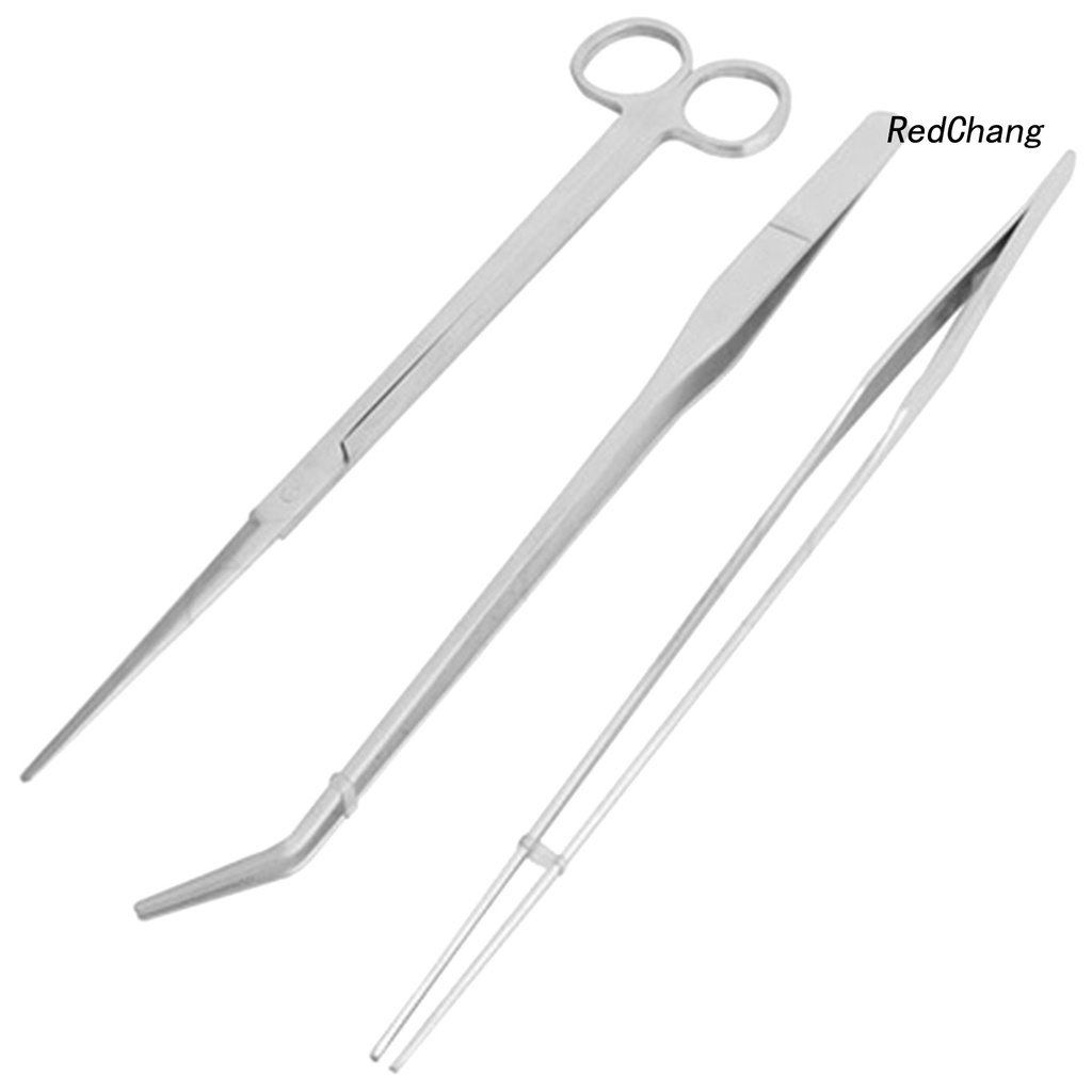 Set 3/5 dụng cụ thép không gỉ chăm sóc cây thủy sinh