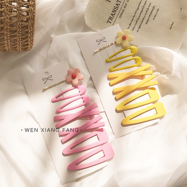 Set kẹp tóc dành cho nữ nhiều màu LT25