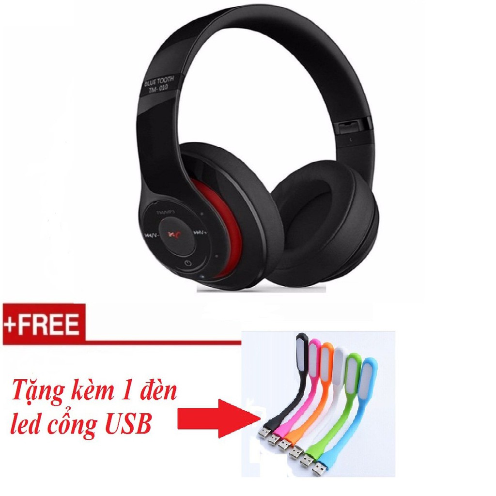 Tai nghe bluetooth chụp tai TM010S tặng 1 đèn led usb -dc2561